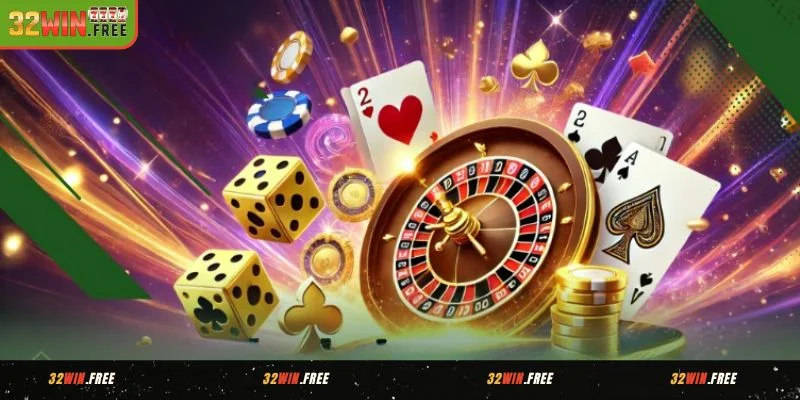 Casino 32WIN - Roulette, Xóc Đĩa, Blackjack Cho Người Việt 2 Đôi nét về Casino 32WIN