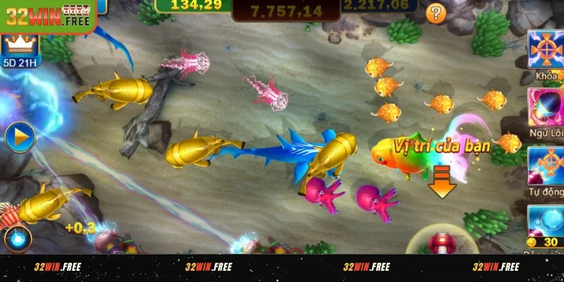 Mẹo chơi Jackpot Đánh Cá trúng đậm trên 32WIN